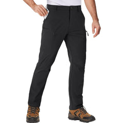 Men's Hiking Pants | Cargo Pockets Quick-Dry Regular Fit