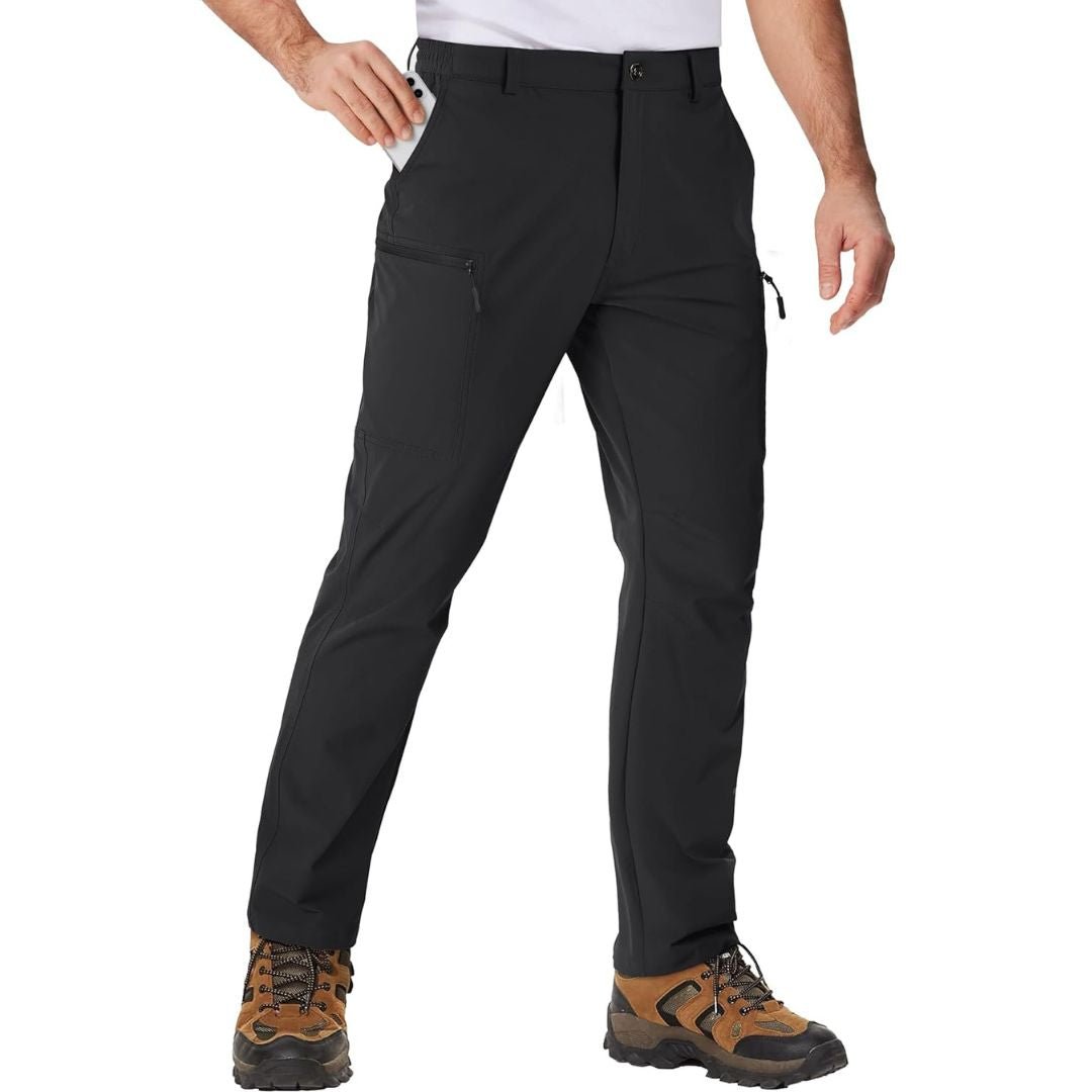 Men's Hiking Pants | Cargo Pockets Quick-Dry Regular Fit