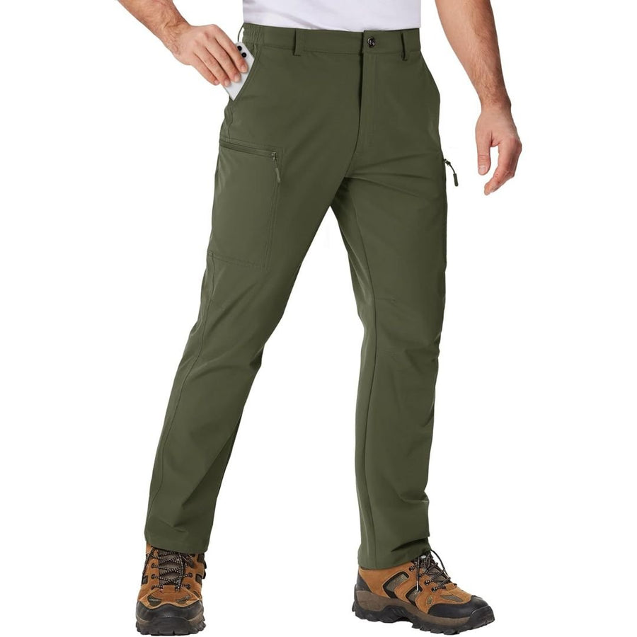 Men's Hiking Pants | Cargo Pockets Quick-Dry Regular Fit