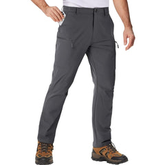 Men's Hiking Pants | Cargo Pockets Quick-Dry Regular Fit