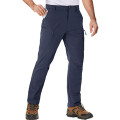 Men's Hiking Pants | Cargo Pockets Quick-Dry Regular Fit