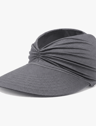 Nerys | Women's UPF 50+ Wide Brim Sun Visor Hat - Black - Image 14