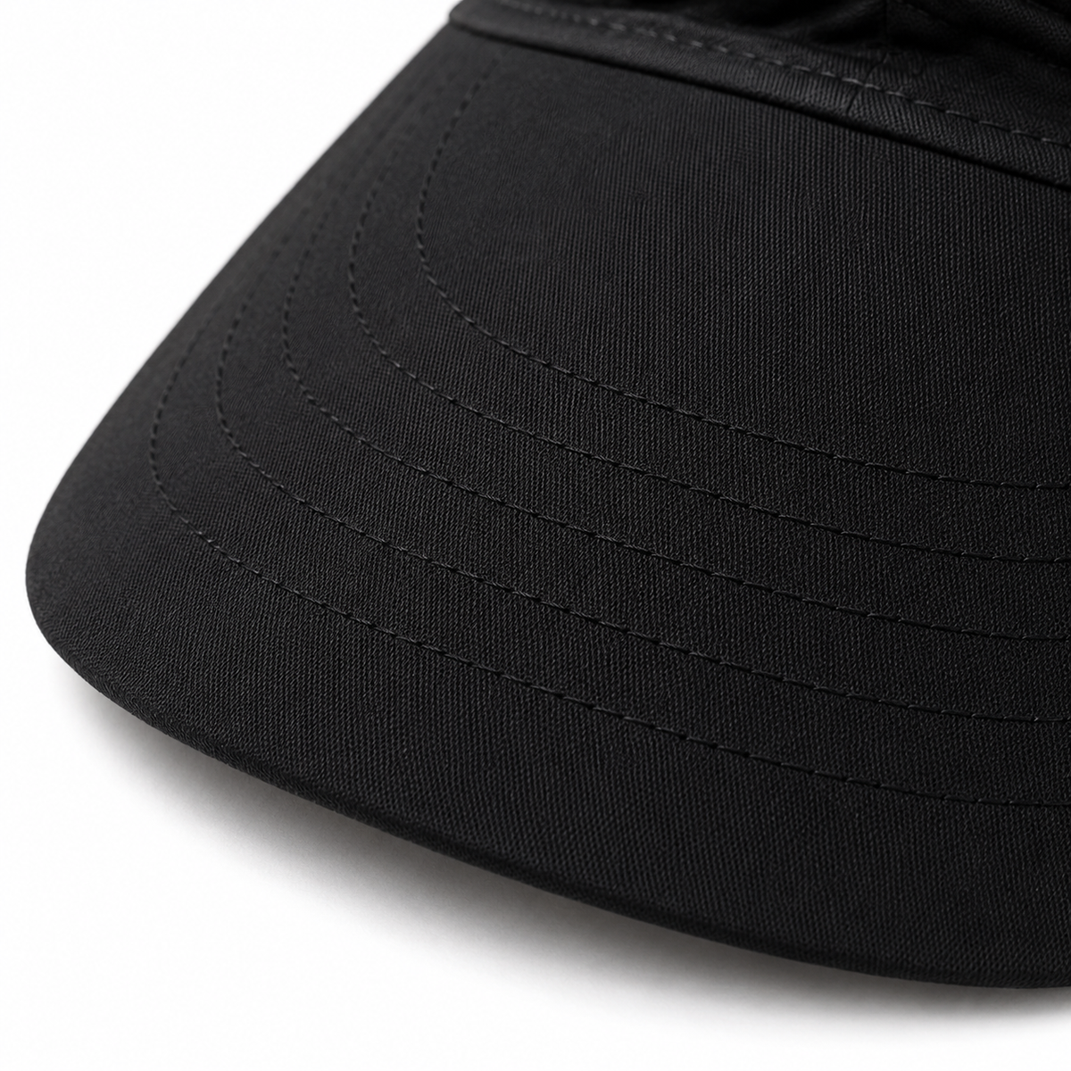 Nerys | Women's UPF 50+ Wide Brim Sun Visor Hat - Black - Image 9