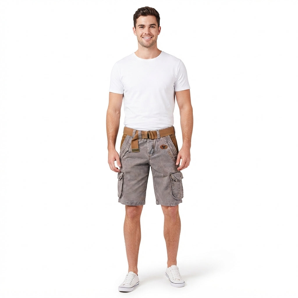 Men's Cargo Shorts | Relaxed Fit Cargo Pockets Utility